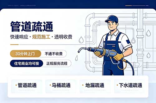 龙口管道疏通