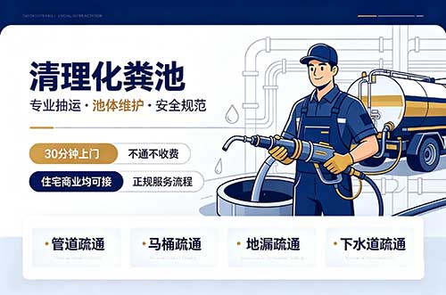 龙口清理化粪池